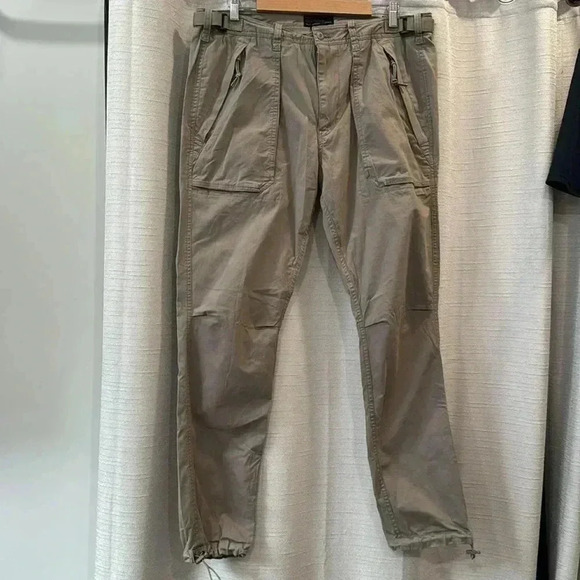 Abercrombie & Fitch Cargo Slim StraightPants Tan Men's Size 36x 32